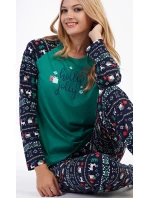 Dámské pyžamo dlouhé Holly model 19048690 - Vienetta Secret