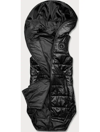 Čierna vesta s geometrickou spodnou časťou (B0122-1) Čierna vesta s geometrickou spodnou časťou (B0122-1)