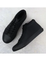 Pánské černé zateplené kotníkové tenisky model 21905111 - Big Star