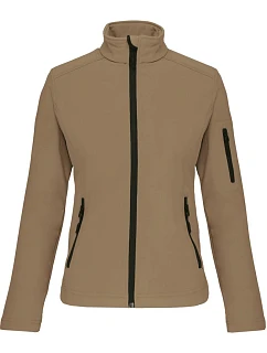 Kariban K 400 Dámska 3-vrstvová softshellová bunda 20.K400 camel