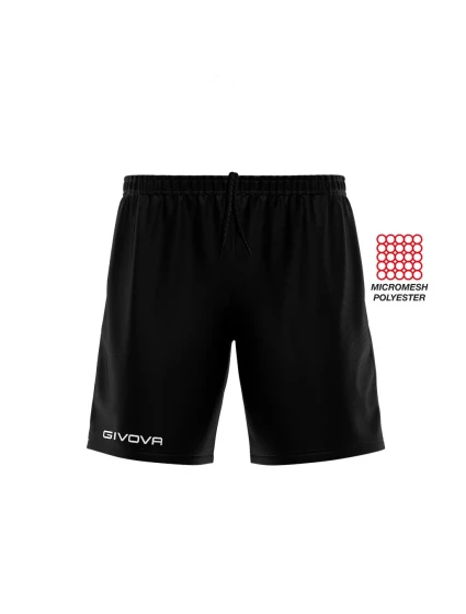 Pánske/chlapčenské športové šortky GIVOVA One Black Pánske/chlapčenské športové šortky GIVOVA One Black