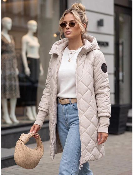 kurtka damska przejściowa pikowana  model 22346214 - FashionStreet