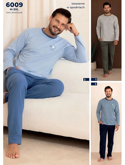 Pyžamo  dlouhé rukávy, velikosti model 22300101 - Regina