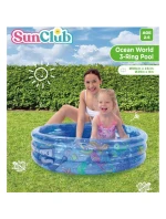 DETSKÁ ZÁHYBKA 3 KRÚŽKY OCEÁN 99x23cm 51031