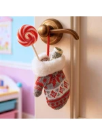 DARČEKOVÁ VISAČKA 12CM SIVÁ