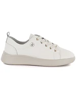 Dámske béžové kožené poltopánky Vinceza 41508 dámske