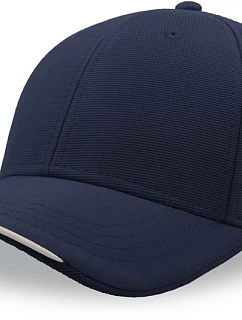 Atlantis Headwear Estoril-S 6-panelová čiapka s kšiltom 33.0230 tmavomodrá