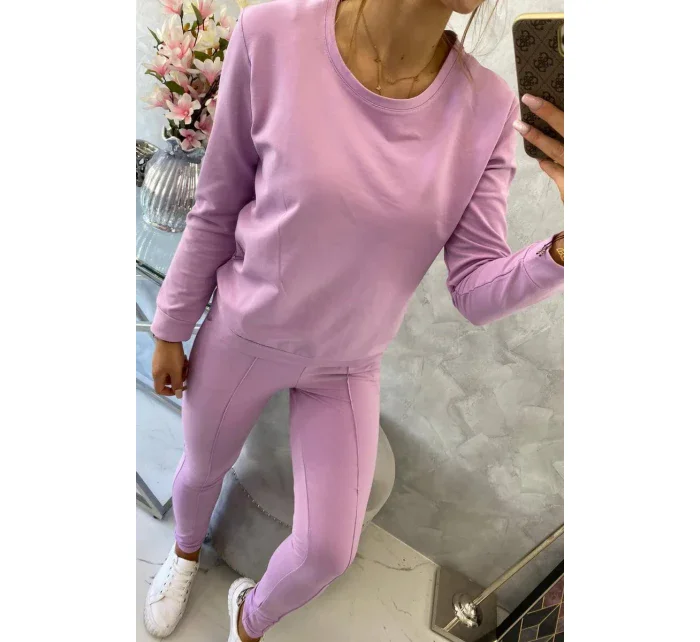 Fialová tepláková súprava