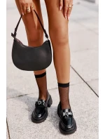 Kožené Dámské Mokasíny S Mašlí A D&A Černé model 21671787 - S.Barski Kožené Dámské Mokasíny S Mašlí A D&A Černé model 21671787 - S.Barski