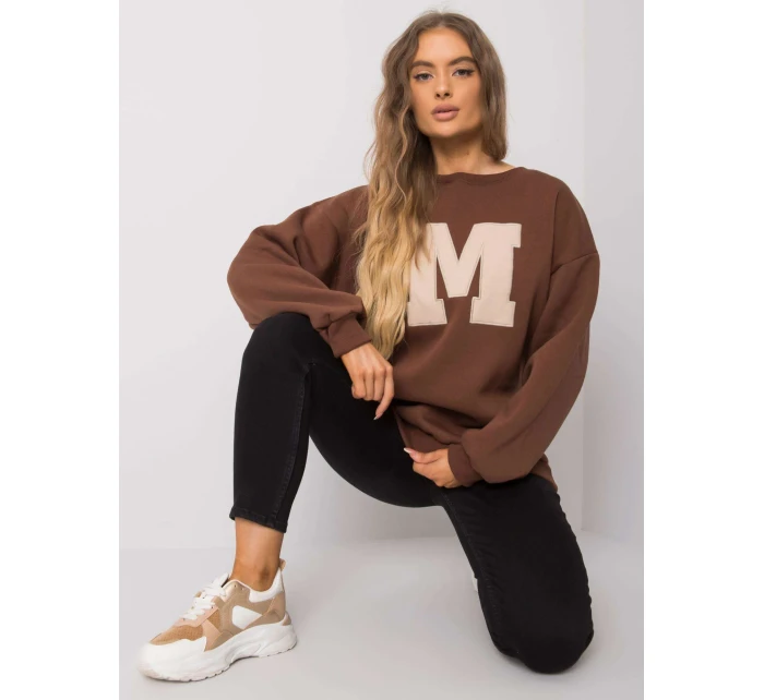 Mikina EM BL 617 1.34X hnedá