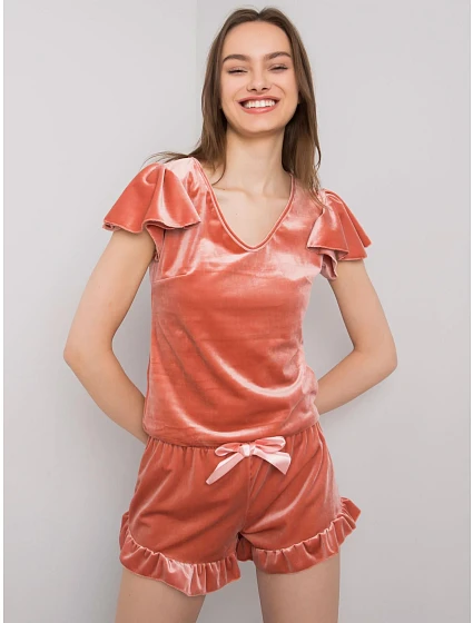 Pyžamo WN PI model 16254174 tmavě růžová - FPrice