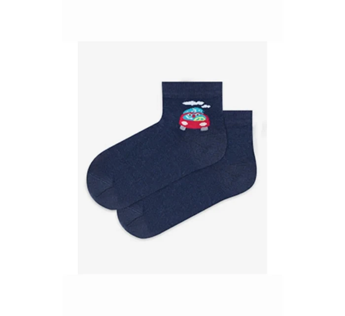 Gatta 224.N59, G24.N59 Cottoline Woisenne chlapčenské vzorované ponožky 21-26