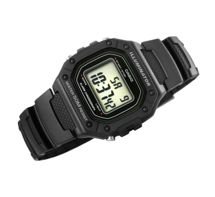 Pánske hodinky CASIO W-218H-1AVEF + BOX Pánske hodinky CASIO W-218H-1AVEF + BOX