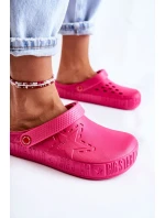 Dámské světlé pantofle Big Star model 21593831 fuchsie - Big Star Shoes