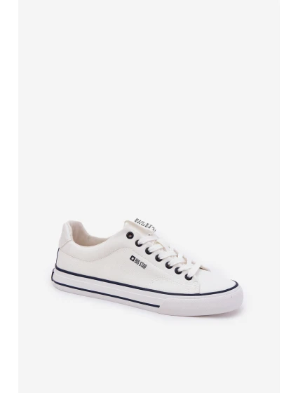 Nízké Pánské Tenisky Big Star model 21686436 Bílé - Big Star Shoes
