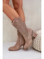 Kozačky Do   Béžové model 21686954 - S.Barski