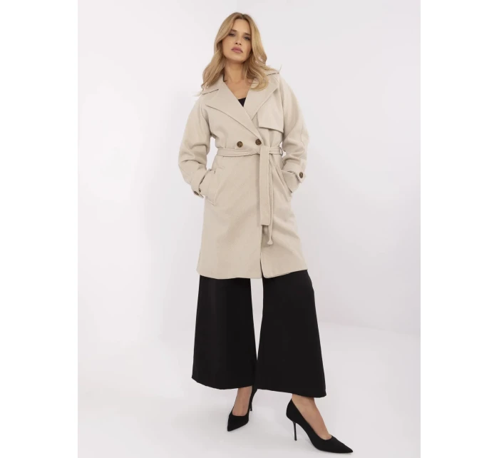 Kabát TW EN BI 2309.86 béžový Kabát TW EN BI 2309.86 béžový