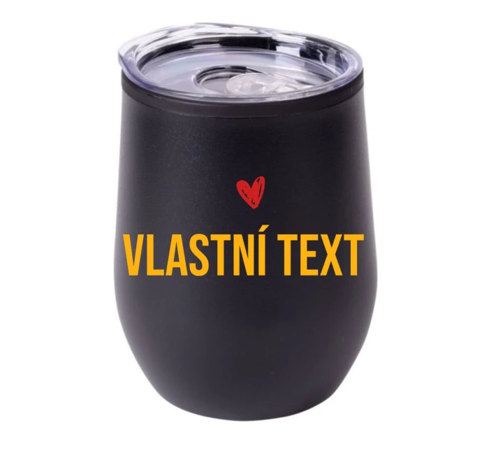 Vlastní text na termohrnek "bowl" 