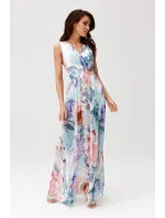 Denné šaty SUK477-195908 tyrkysové - Roco Fashion Denné šaty SUK477-195908 tyrkysové - Roco Fashion