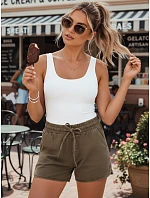 Dámské šortky hnědé Dstreet model 21977785 - FashionStreet