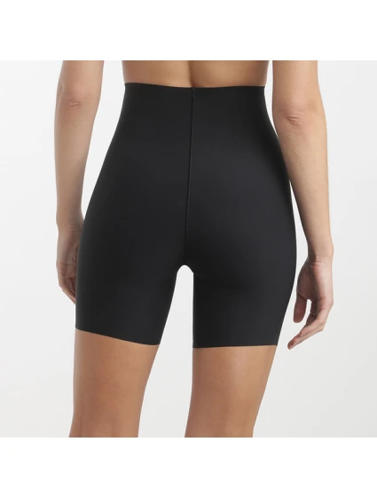 Dámské boxerky s vysokým pasem DIM MID WAIST    černá model 21481297 - 69% POLYAMID, 31% ELASTAN
