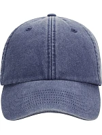 Beechfield B 655B Detská 6-panelová nízkoprofilová čiapka s kšiltom 53.655B vintage denim
