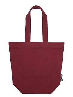 O Taška z bio bavlny se zipem bordeaux model 22417075 - Neutral