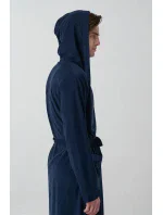 Pánský froté župan s kapucí model 20648066 - Vamp