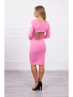 Otrhané svetlo ružové šaty