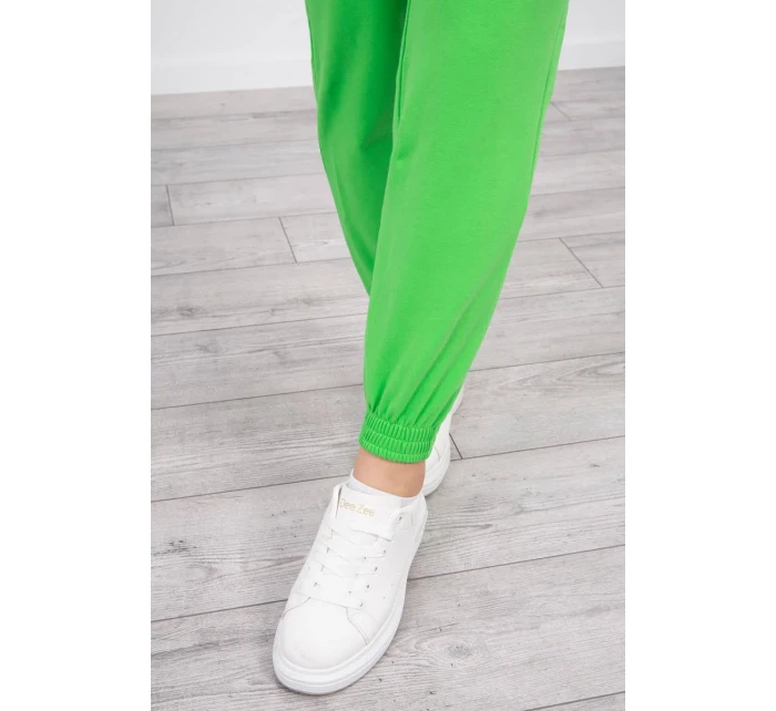 Sada s blúzkou top zelená neónová