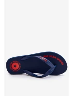 Pánské žabky Big Star model 21610693 Námořnická modrá - Big Star Shoes