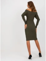 EM SK 674 šaty.26P khaki EM SK 674 šaty.26P khaki