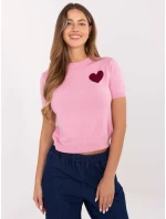 Jumper IT SW 93007.26 ružový Jumper IT SW 93007.26 ružový
