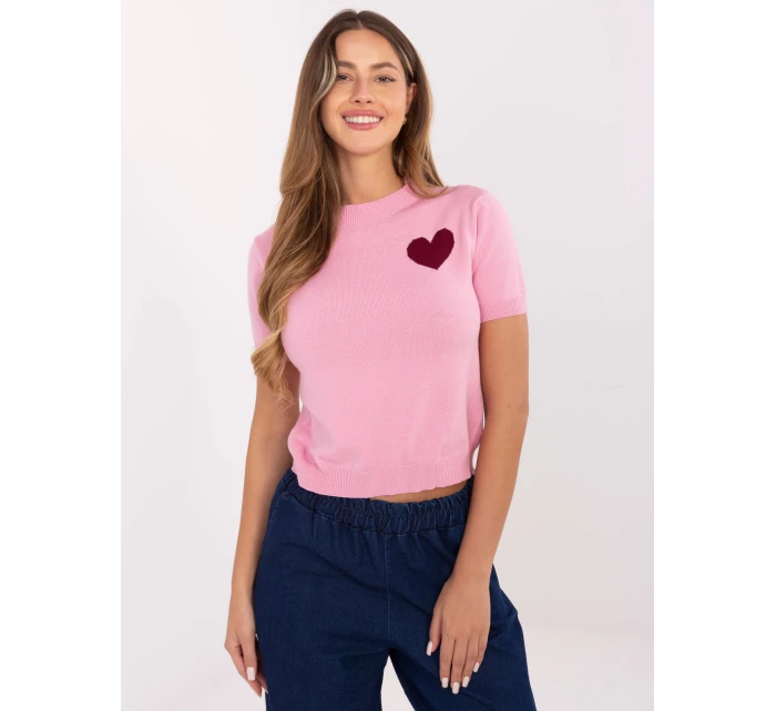 Jumper IT SW 93007.26 ružový Jumper IT SW 93007.26 ružový