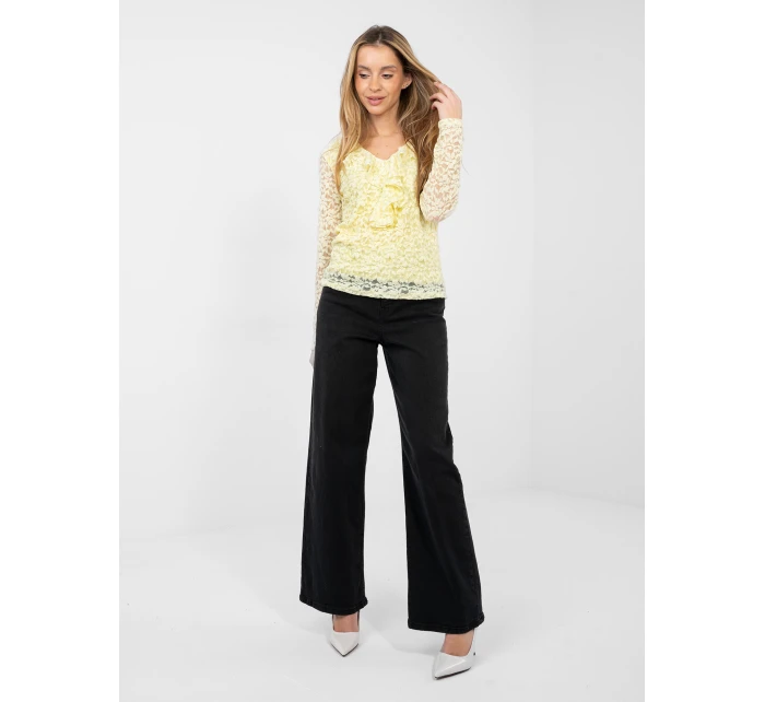 Blúzka MI BZ M6713.86 svetložltá Blúzka MI BZ M6713.86 svetložltá