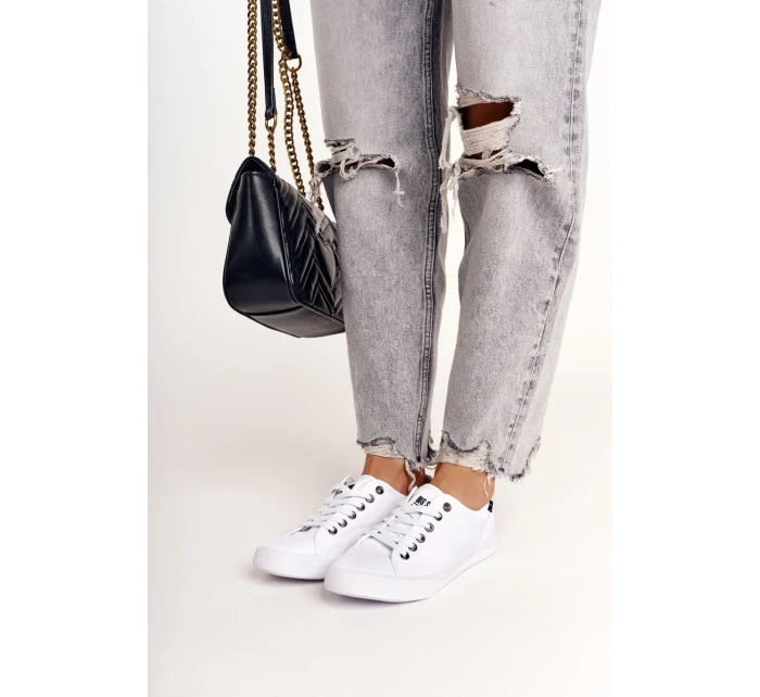 Dámske módne tenisky Big Star - biele Dámske módne tenisky Big Star - biele