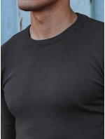 Pánský klasický svetr tmavě šedý Dstreet model 21980564 - FashionStreet Pánský klasický svetr tmavě šedý Dstreet model 21980564 - FashionStreet