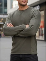 Pánsky khaki sveter WX2310z Pánsky khaki sveter WX2310z