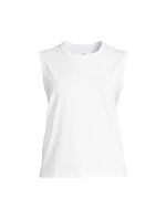 Dámske tričko CASALL Graphic Tank, biela farba