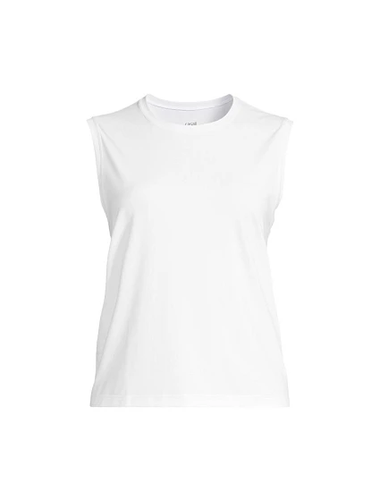Dámske tričko CASALL Graphic Tank, biela farba