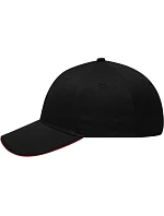 MB 6 panelová sandwich kšiltovka 03. black/red model 22495408 - Daiber