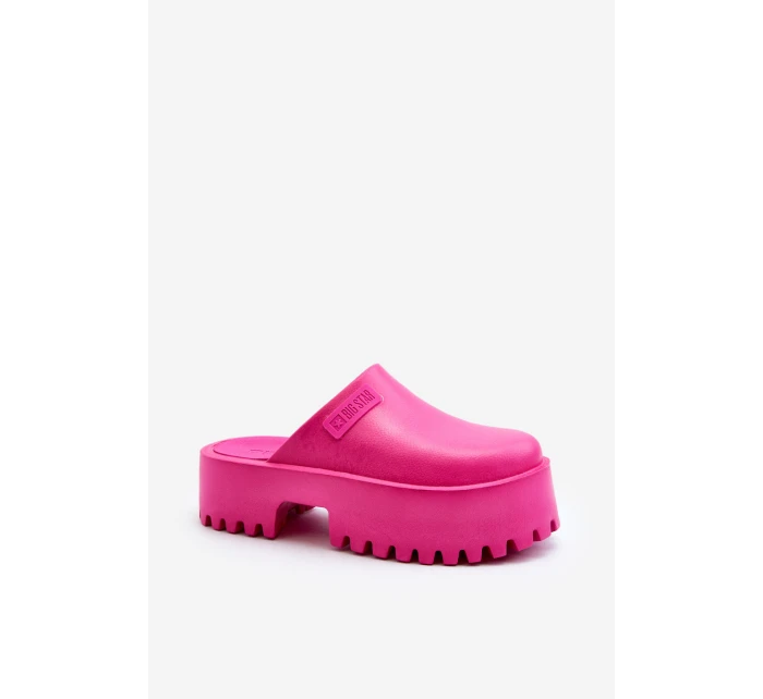 Dámské Žabky Na Masivní Podrážce Big Star model 21649432 - Big Star Shoes Dámské Žabky Na Masivní Podrážce Big Star model 21649432 - Big Star Shoes