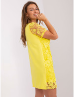 Sukienka LK SK 1143.63P żółty