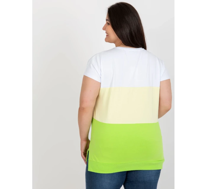 Blúzka RV BZ 8778.48 biele a žlté
