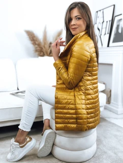 Dámska obojstranná prešívaná bunda KATIE yellow FashionStreet TY3546