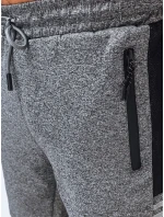 Pánské tmavě šedé teplákové šortky Dstreet model 21968893 - FashionStreet Pánské tmavě šedé teplákové šortky Dstreet model 21968893 - FashionStreet