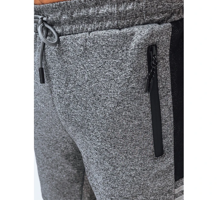 Pánské tmavě šedé teplákové šortky Dstreet model 21968893 - FashionStreet Pánské tmavě šedé teplákové šortky Dstreet model 21968893 - FashionStreet