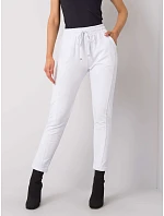 Dámske pletené chino nohavice biele (3589.07X) Dámske pletené chino nohavice biele (3589.07X)