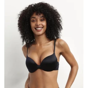 Dámská push up podprsenka DIM COMFORT PUSH UP BRA - DIM - černá