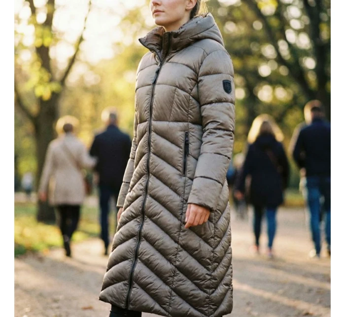 Zemepisná oblasť Nórsko BLANCHE LONG TAUPE DB LADY 0116 TAUPE dámska bunda (WZ5490F/GN-TAUPE)